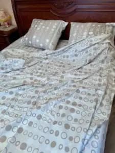 Евро комплект постельного белья (Круги)