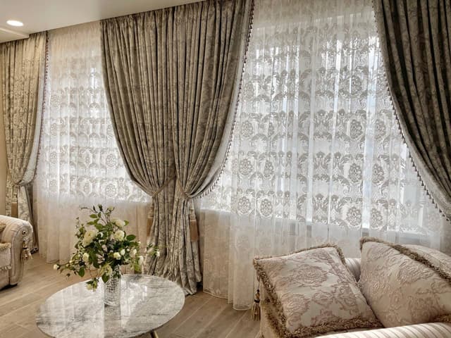 Классические шторы 3