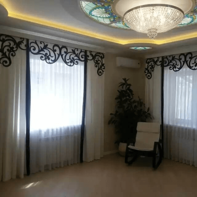 Шторы с ламбрекеном 9